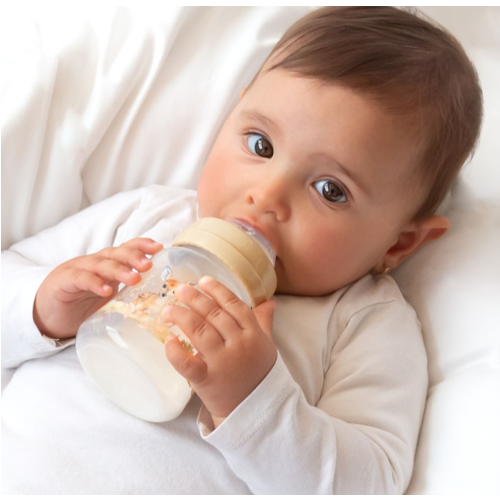 KIOKIDS BIBERÓN 150ML BEIGE + 0