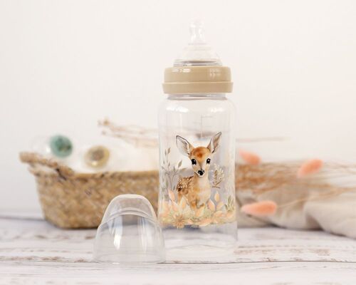 KIOKIDS  BIBERON 360ML BEIGE + 6