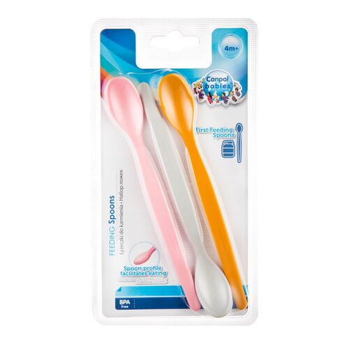 CANPOL BABIES PACK CUCHARAS ROSA (3 UDS)