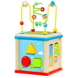 MOLTO CUBO ACTIVIDADES WOODEN 5 EN 1