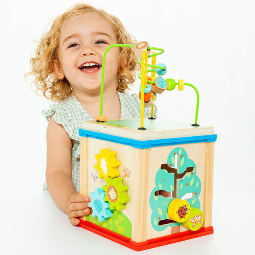 MOLTO CUBO ACTIVIDADES WOODEN 5 EN 1
