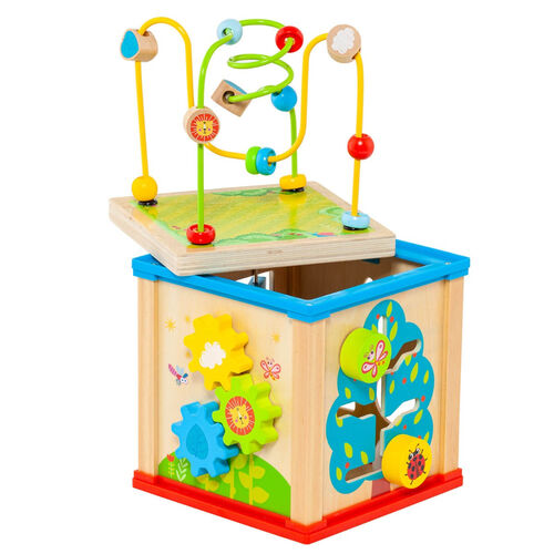 MOLTO CUBO ACTIVIDADES WOODEN 5 EN 1
