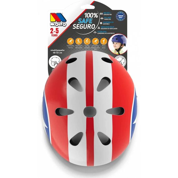 MOLTO CASCO ESTRELLA AZUL
