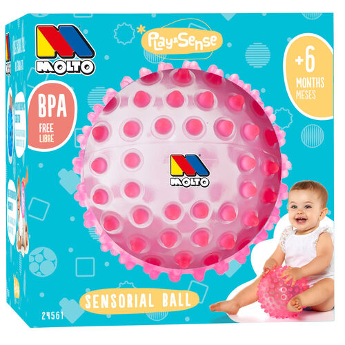 MOLTO SENSORIAL BALL PINK