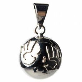 BABYLONIA BOLA MATERNIDAD MANOS PLATA