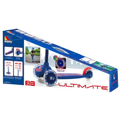 MOLTO ULTIMATE SCOOTER LUCES AZUL
