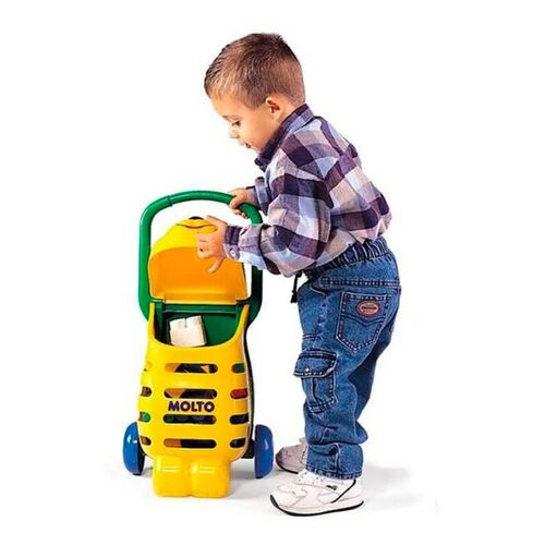 MOLTO BEAR BLOCKS TROLLEY 15 PCS