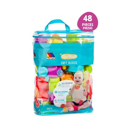MOLTO SENSORIAL BLOCKS 48 PCS