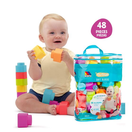 MOLTO SENSORIAL BLOCKS 48 PCS