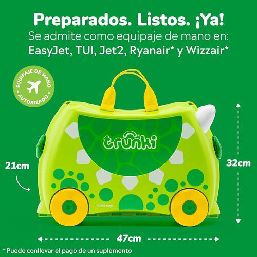 TRUNKI MALETA DUDLEY DINOSAURIO