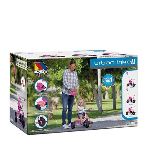 MOLTO URBAN TRIKE BABY PINK