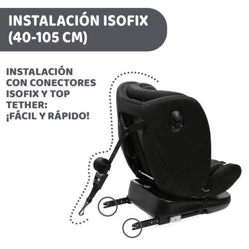 CHICCO SILLA UNICO EVO I-SIZE BLACK