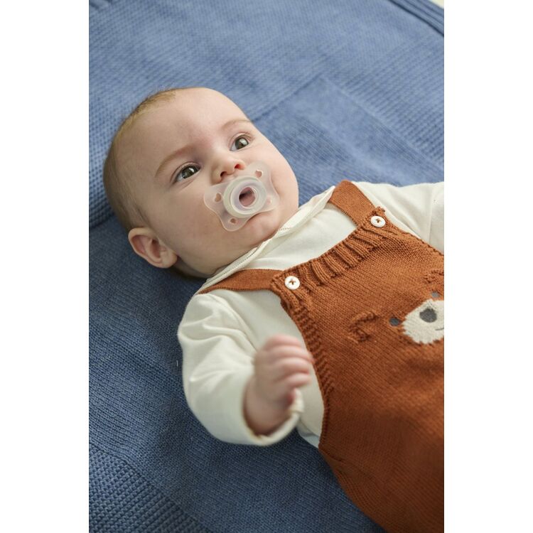 CHICCO CHUPETE PHYSIOFORMA MINI SOFT TRANSPARENTE 0-2 MESES