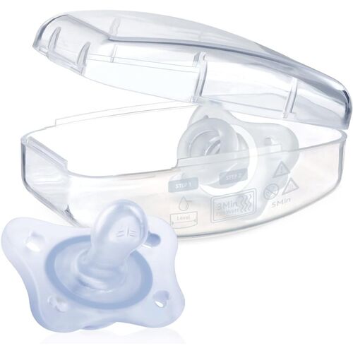 CHICCO CHUPETE PHYSIOFORMA MINI SOFT AZUL 0-2