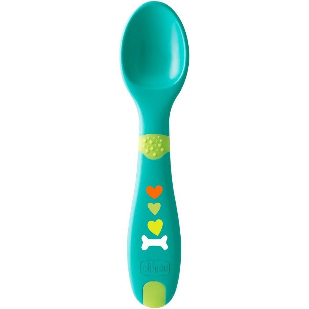 CHICCO CUBIERTOS VERDE 12M+