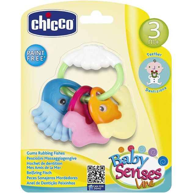 CHICCO PECES SONAJEROS MORDEDORES