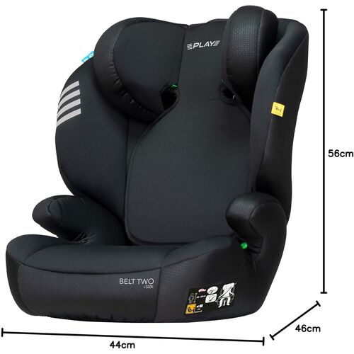 PLAY BELT TWO I-SIZE BLACK WING