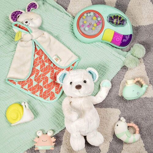 B.TOYS SNUGGLES FLUFFY BUNZ DOU DOU