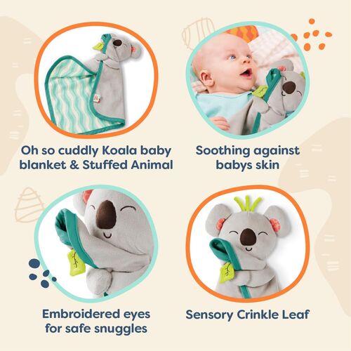 B.TOYS SNUGGLIES FLUFFY KOBO DOUDOU