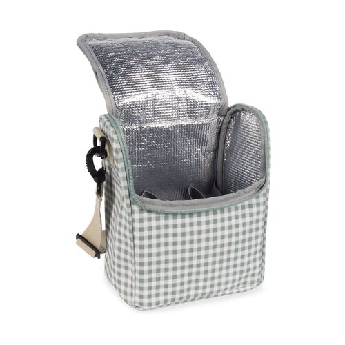 WALKING MUM BOLSA TERMICA I LOVE VICHY VERDE