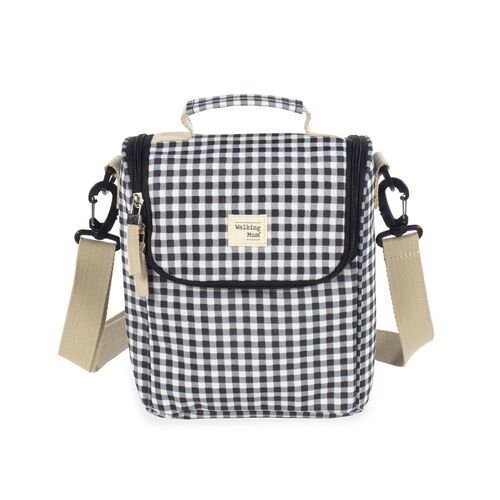 WALKING MUM BOLSA TERMICA I LOVE VICHY NEGRO