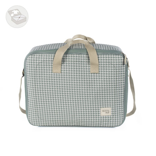 WALKING MUM MALETA I LOVE VICHY VERDE