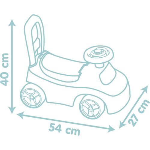 SMOBY LS AUTO RIDE-ON (CORREPASILLOS LITTLE)