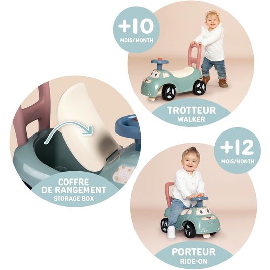 SMOBY LS AUTO RIDE-ON (CORREPASILLOS LITTLE)