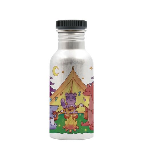 LAKEN BOTELLA ALUMINIO 0.6 L PLAIN  ANIMALS