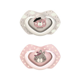 CANPOL BABIES CHUPETE BONJOUR PINK 0-6M