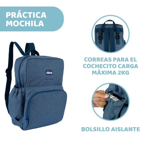 CHICCO SET REGALO NATURAL SENSATION MOCHILA