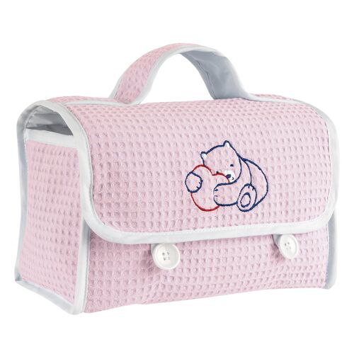 CHICCO SET REGALO NS BOLSA PIQUE ROSA