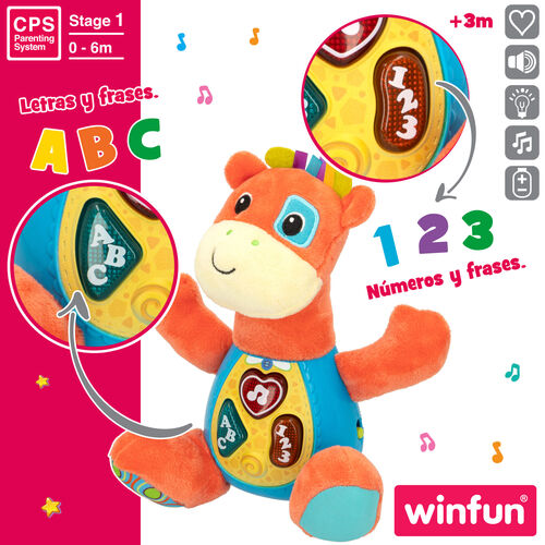 WINFUN PELUCHE LUZ Y SONIDO