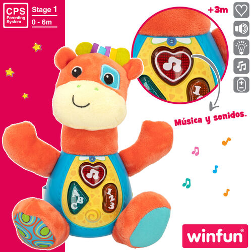 WINFUN PELUCHE LUZ Y SONIDO