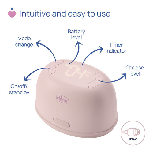CHICCO SACALECHES ELECTRICO STIMOLATTE RECARGABLE