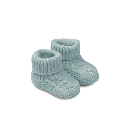 INTERBABY SET 3 PZAS TOCA+GORRO+PATUCOS VERDE