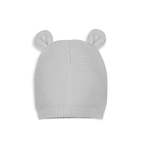 INTERBABY SET 3 PZAS TOCA+GORRO+PATUCOS GRIS