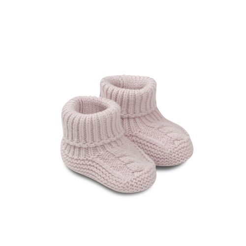 INTERBABY SET 3 PZAS TOCA+GORRO+PATUCOS ROSA