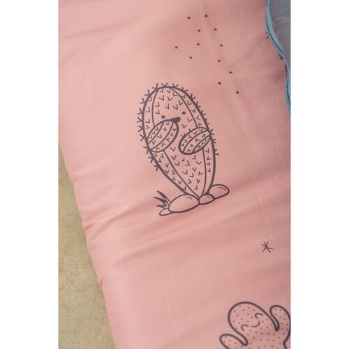 INTERBABY SACO CARRO UNIVERSAL CACTUS ROSA