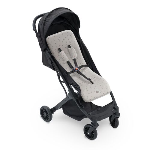 INTERBABY COLCHONETA UNIVERSAL BOTANICO GRIS