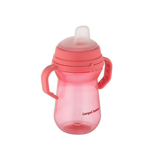 CANPOL BABIES TAZA SPOUT FIRSTCUP 250ML PINK
