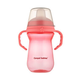 CANPOL BABIES TAZA SPOUT FIRSTCUP 250ML PINK