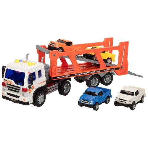 SPEED&GO CAMION PORTACOCHES FRICCION