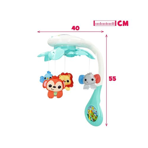 WINFUN PROYECTOR BEBE ANIMALES JUNGLA