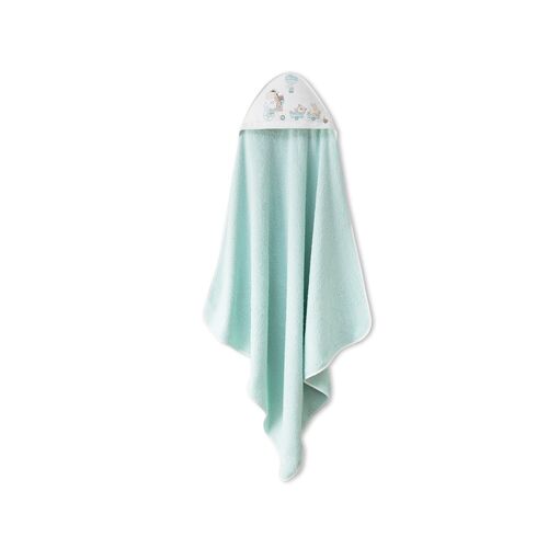 INTERBABY CAPA BAÑO JIRAFA BICICLETA VERDE