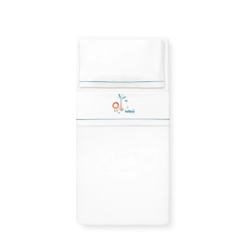 INTERBABY TRIPTICO CUNA LEON PALMERA BCO/PETROLEO