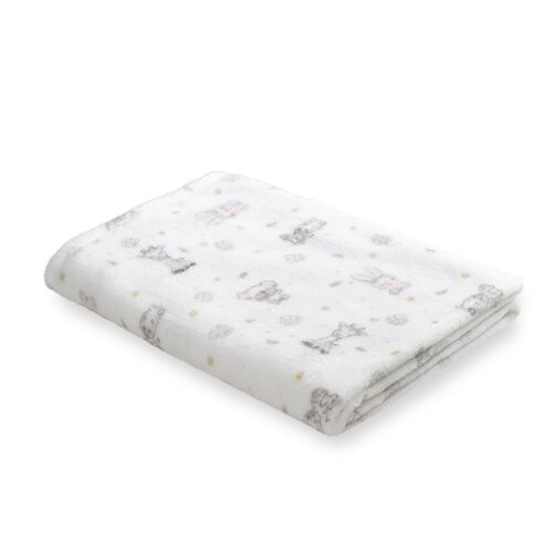 INTERBABY MANTA ESTAMPADA 80X110 KOALA ROSA