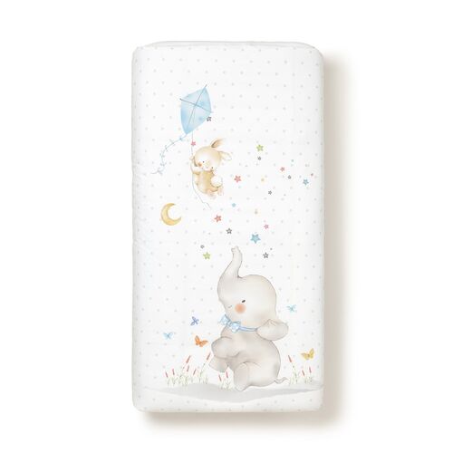 INTERBABY 2P NORDICO ELEFANTE AZUL