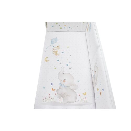 INTERBABY 2P NORDICO ELEFANTE AZUL