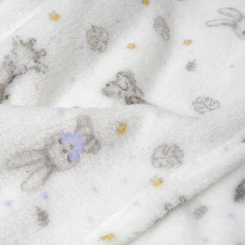 INTERBABY MANTA ESTAMPADA 80X110 KOALA AZUL